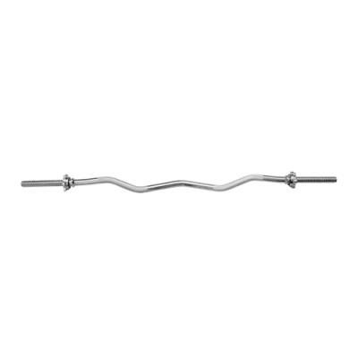 RCB-001T Chrome Curl bar with Screw Collar