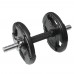 Dumbbell Bar with Rubber Handle